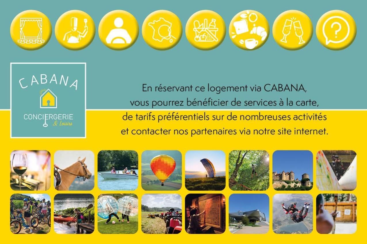 Cabana & Rustique - Proche Macon Nord Viré Kültér fotó